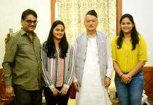 Maharashtra Governor Shri Bhagat Singh Koshyari unveils the poster of Satya Sai Baba film