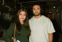 Aashiesh Sharrma, Sonarika Bhadoria, Madhushree at the screening of Karan Razdan’s film “Hindutva”