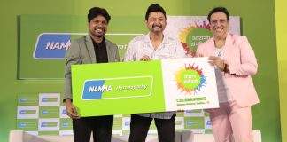 Govinda and Swwapnil Joshi came at the success celebration of Namma Homeopathy
