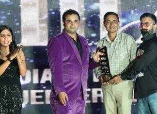 Bollywood Journalist and Film Critic Yogesh Mishra received IIIA Awards 2023